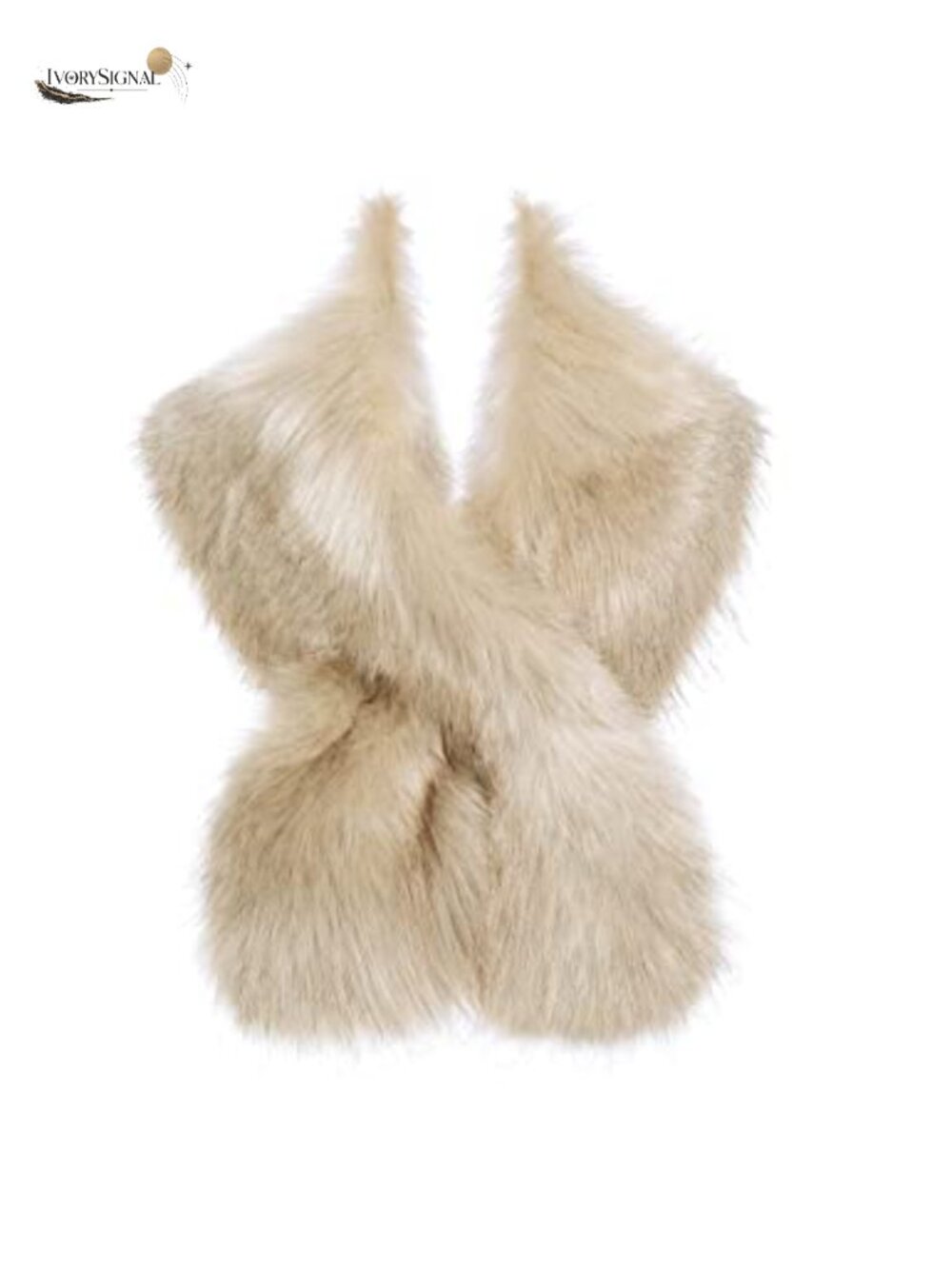 Faux Fur Shawl Wrap Evening Party Cover Up Bridal Stole Hand Wash
